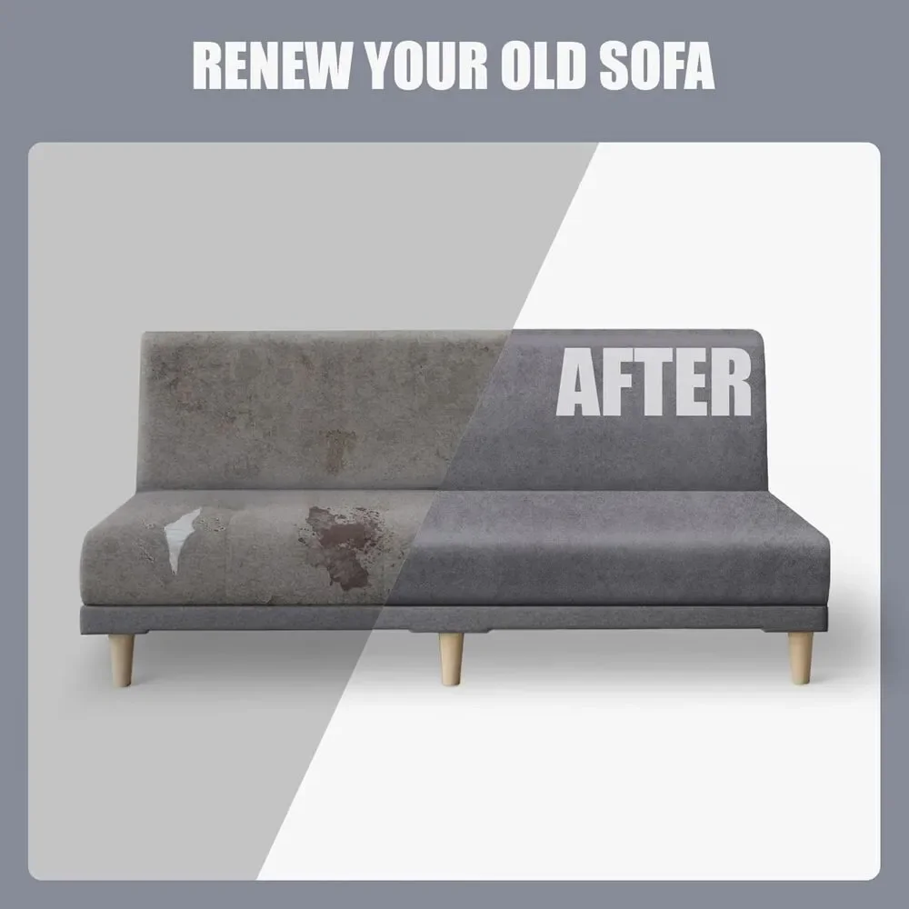 Leather Like Futon Slipcover